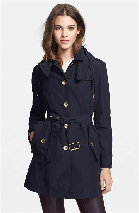 burberry brit trench coat black woman|authentic burberry brit trench coat.